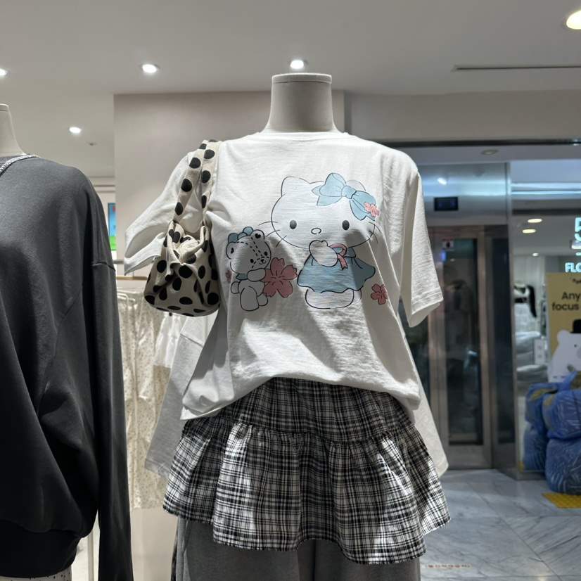 J.BALLOON韓國㊣直郵東大門代購女裝新品時尚職業熱賣休閑T恤J.BALLOONT恤