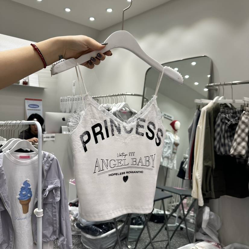 VINTAGE 888韓國㊣直郵東大門代購女裝新品職業休閑吊帶背心VINTAGE888/TRIPLE EIGHT吊帶/背心
