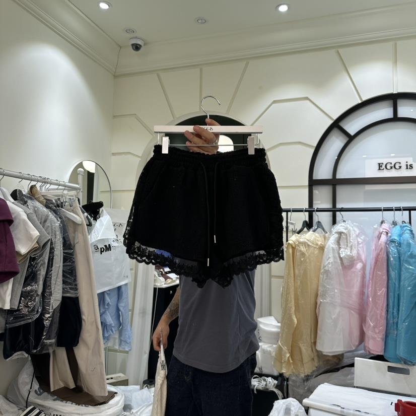 EGG IS韓國直郵㊣女裝新品職業熱賣休閑推薦人氣25春夏短褲EGG IS短褲
