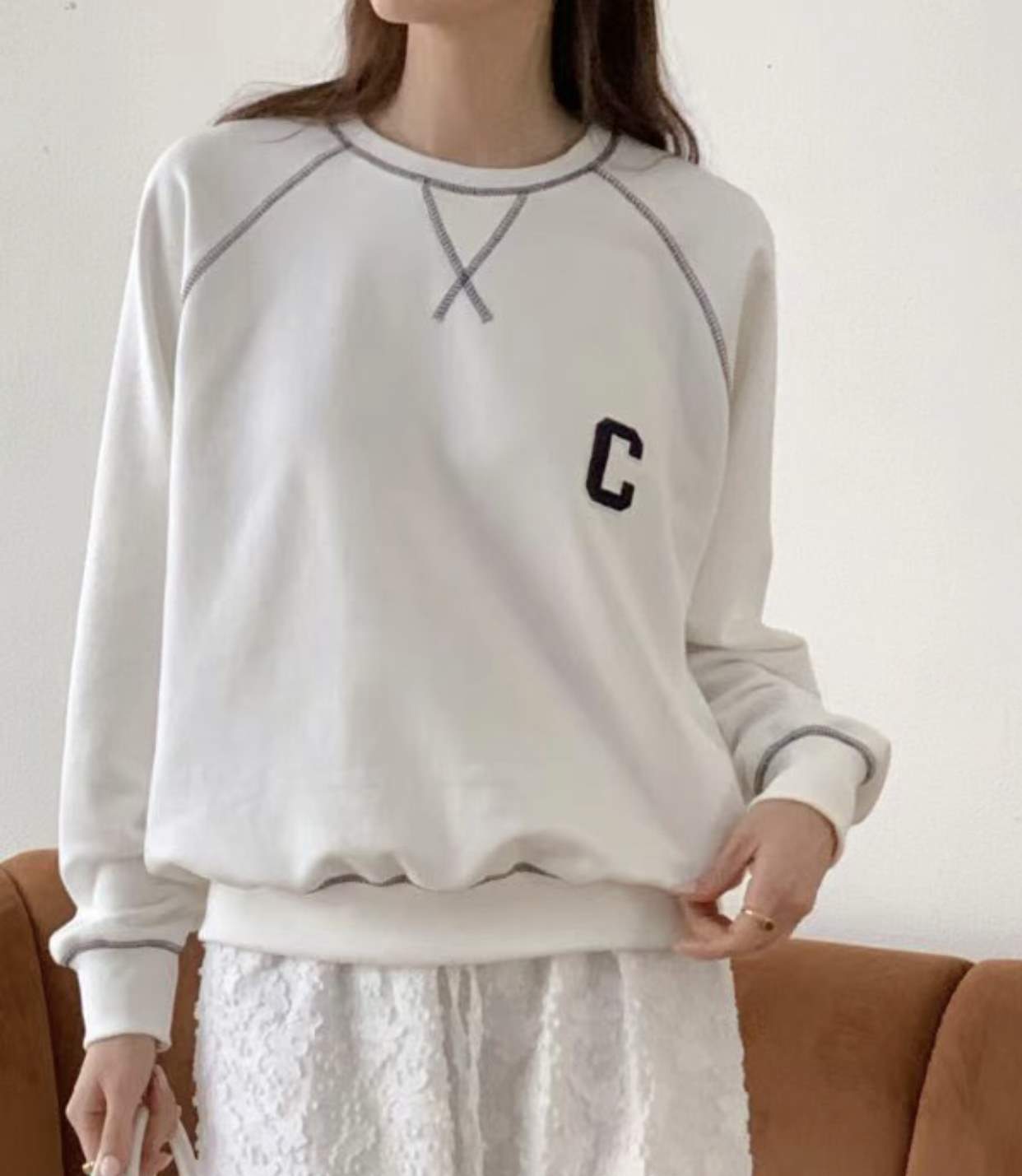 TONEOF/ARRICCHISI韓國直郵㊣女裝新品25春夏職業熱賣衛衣OHEN衛衣