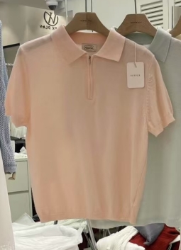 PEPPER 페페韓國直郵㊣東大門實拍女裝新品25春夏針織衫拉鏈PEPPER-OT針織衫