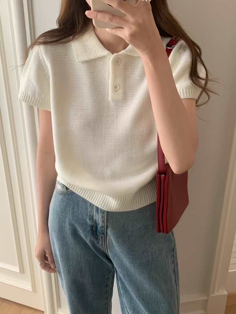 VERA韓國直郵㊣東大門實拍女裝新品休閑推薦25春夏人氣針織衫VERA針織衫