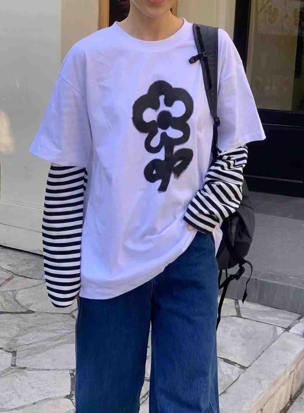 ARHEE韓國㊣直郵東大門代購女裝新款25春夏人氣推薦長袖T恤ARHEE長袖T恤