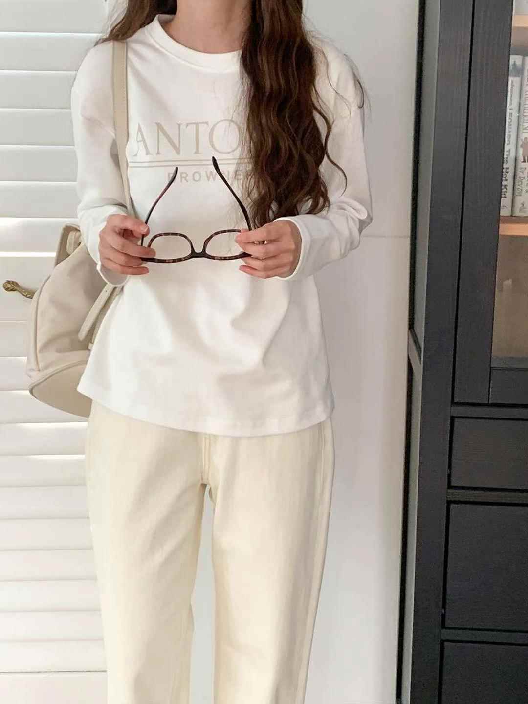 CHEEMI直郵韓國代購㊣女裝新款熱賣25春夏時尚職業推薦長袖T恤REFORM長袖T恤