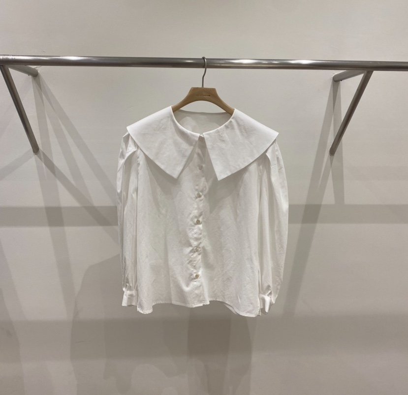 SILVER韓國直郵㊣女裝新品熱賣時尚職業25春夏推薦襯衫蕾絲衫SILVER襯衫/蕾絲衫