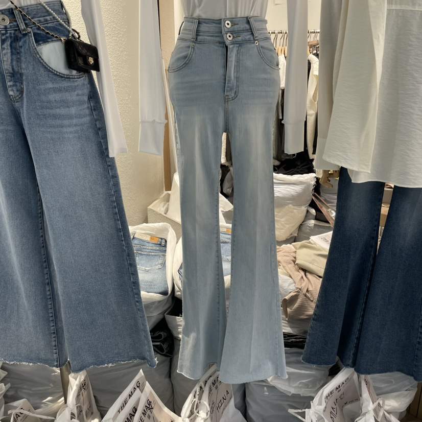 MAGNOLIA36-L直郵韓國代購㊣女裝新品人氣推薦25春夏牛仔褲MAGNOLIA36-L牛仔褲