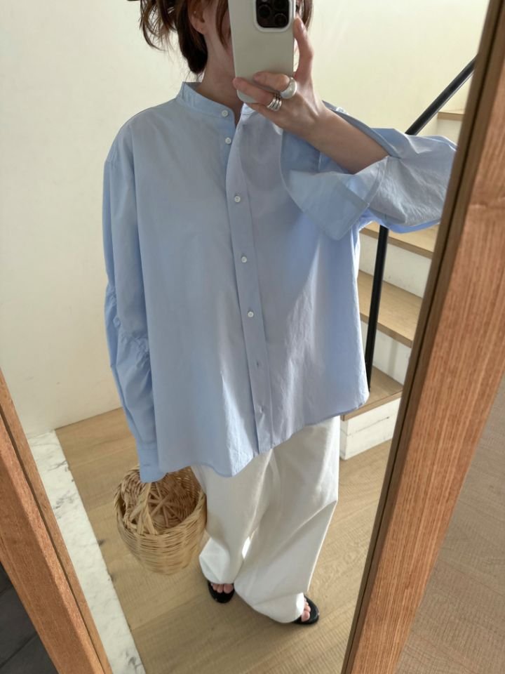 MARE直郵韓國代購㊣女裝新款休閑熱賣推薦25春夏襯衫蕾絲衫MARE襯衫/蕾絲衫