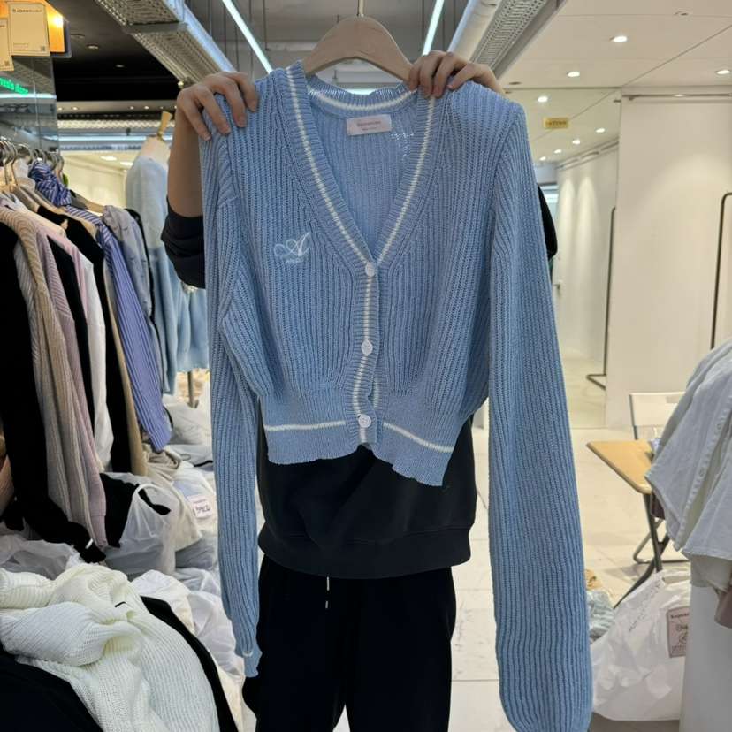 SAGE BRUSH韓國直郵㊣東大門實拍女裝新品職業推薦人氣針織衫SAGE BRUSH針織衫