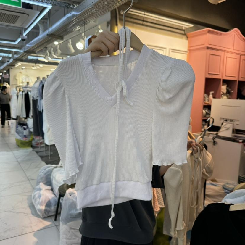 SAGE BRUSH韓國直郵㊣女裝新品時尚人氣休閑推薦熱賣25春夏T恤SAGE BRUSHT恤