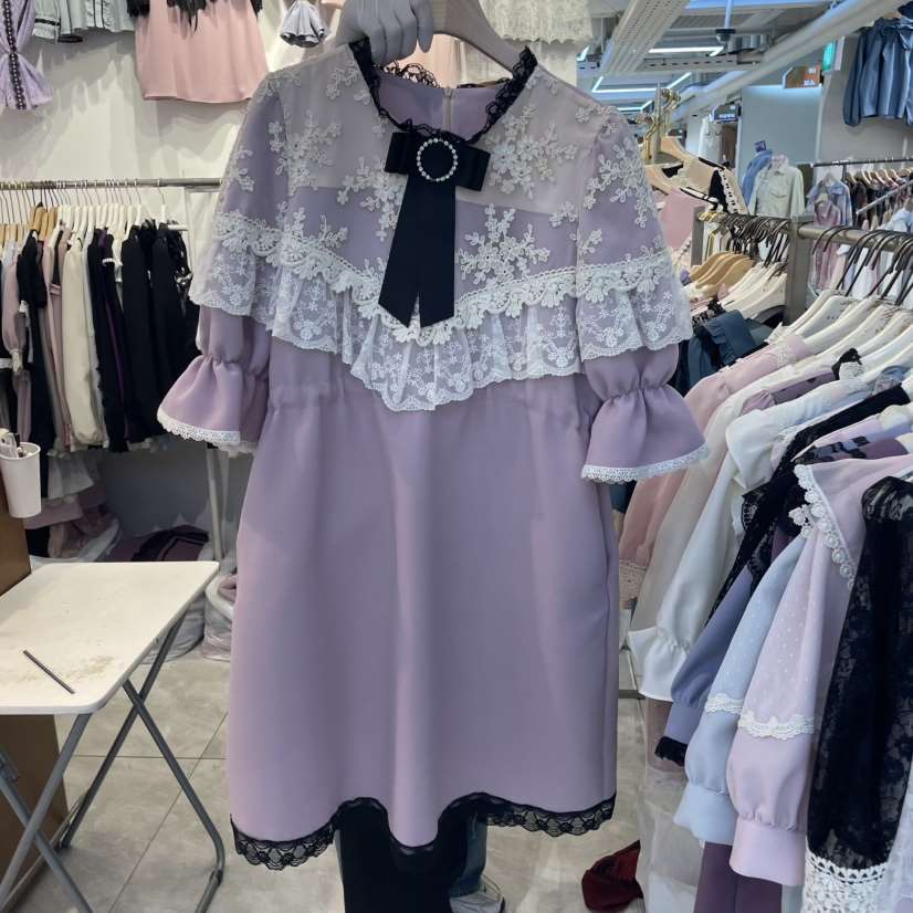 PAPA韓國直郵㊣女裝新品時尚人氣休閑推薦職業熱賣25春夏連衣裙PAPA連衣裙
