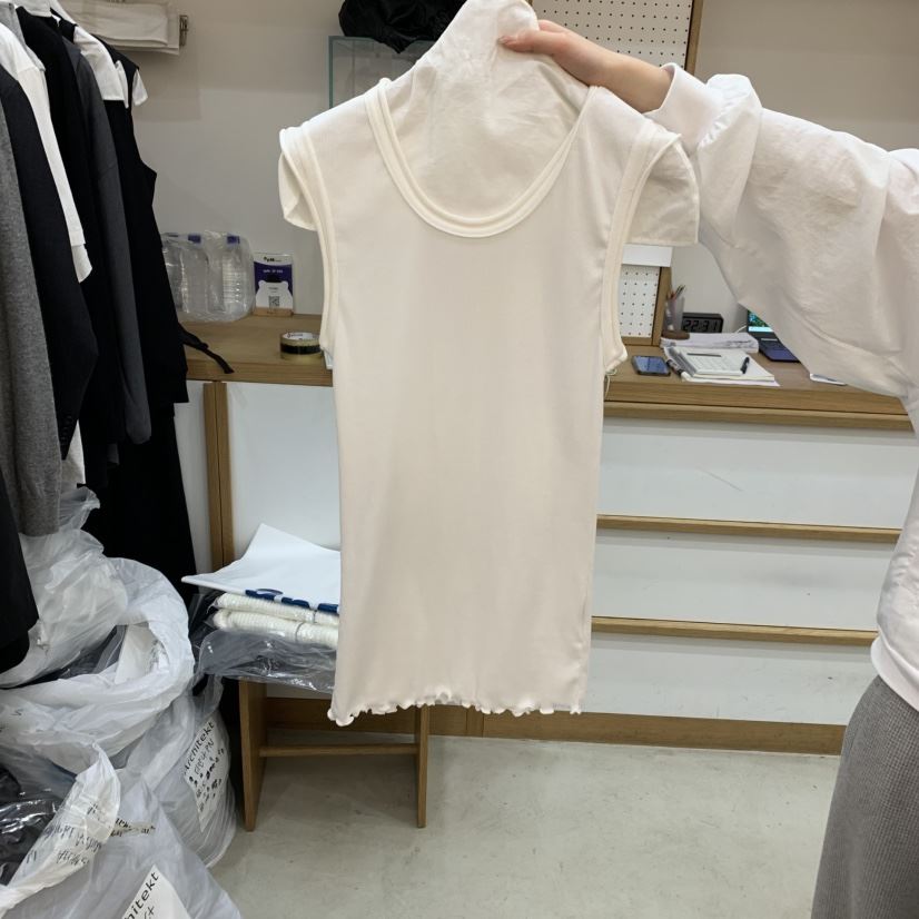ARCHITEKT韓國直郵㊣東大門實拍女裝新品25春夏人氣吊帶背心ARCHITEKT吊帶/背心