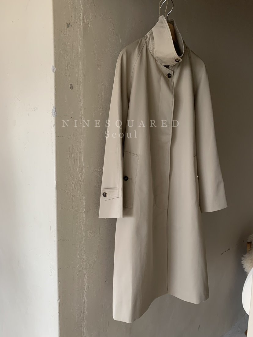 NINESQUARED韓國直郵女裝新款推薦熱賣職業真品人氣長款風衣NINESQUARED長款風衣