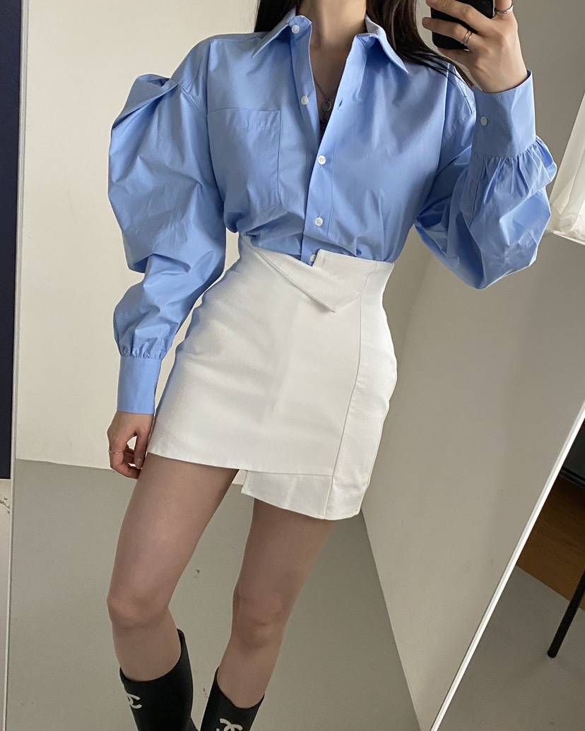 JENNIE韓國直郵女士新品推薦熱賣時尚25春夏休閑真品人氣短裙JENNIE/VENEFIT短裙
