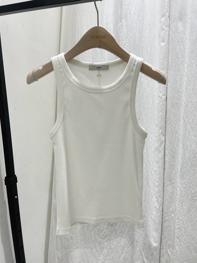 MOMENT東大門實拍女士新品熱賣休閑25春夏職業真品吊帶背心MOMENT/RECOVER吊帶/背心