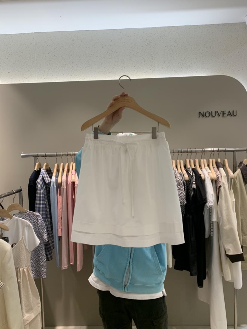 NOUVEAU韓國代購女裝新品休閑時尚職業人氣熱賣25春夏推薦短裙NOUVEAU短裙