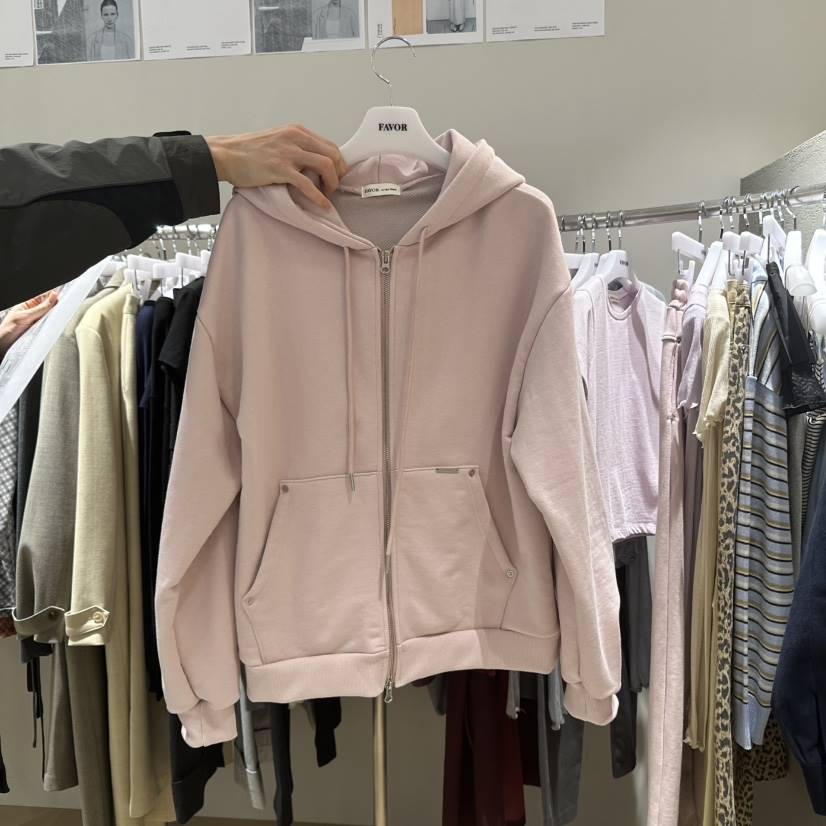 FAVOR-P東大門實拍女裝新品25春夏時尚推薦人氣熱賣夾克拉鏈FAVOR夾克