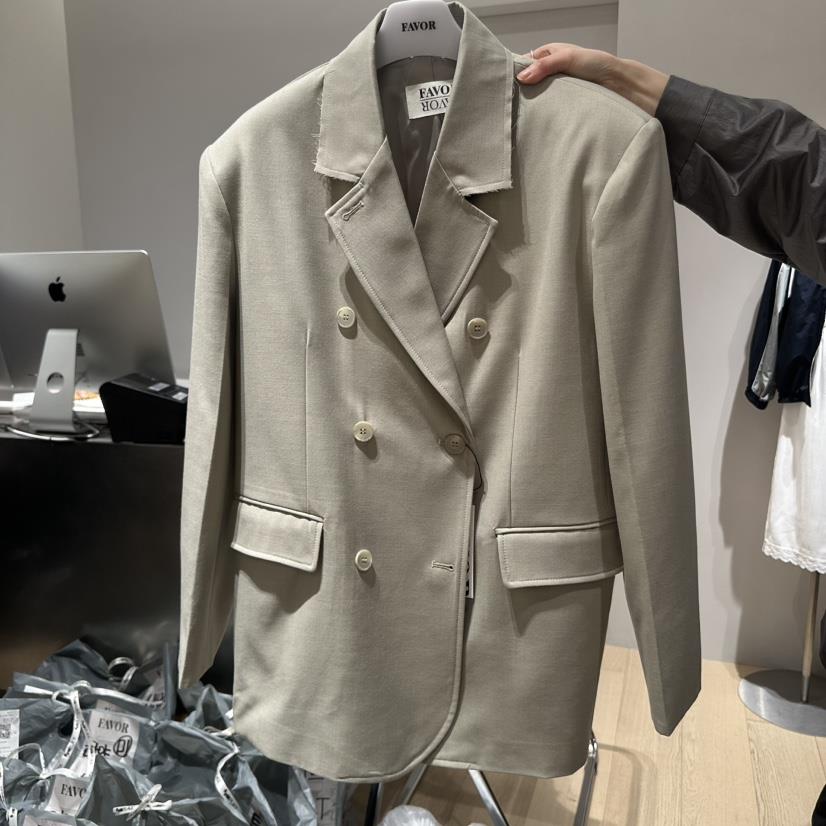 FAVOR-P韓國代購女裝新品職業真品時尚休閑人氣推薦25春夏夾克FAVOR夾克