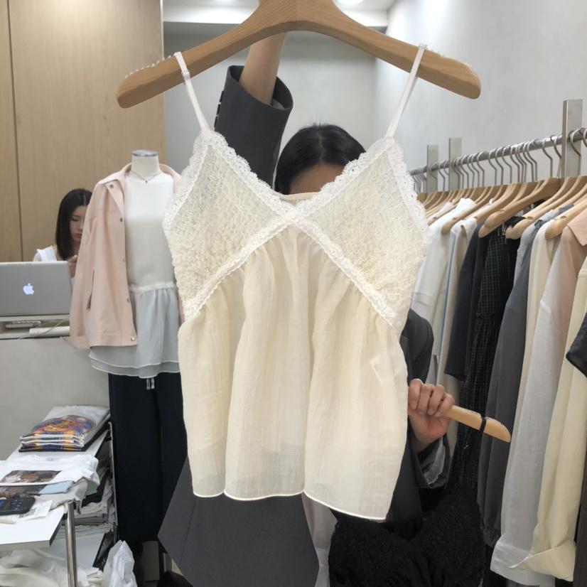 VILLABUTTON東大門直郵女士新品時尚休閑真品職業人氣吊帶背心VILLABUTTON吊帶/背心