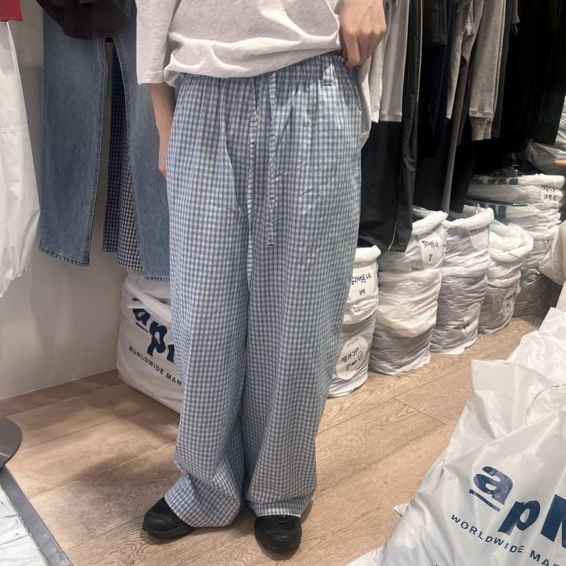 ORMORE東大門實拍女裝新品推薦人氣休閑職業時尚25春夏休閑褲ORMORE休閑褲