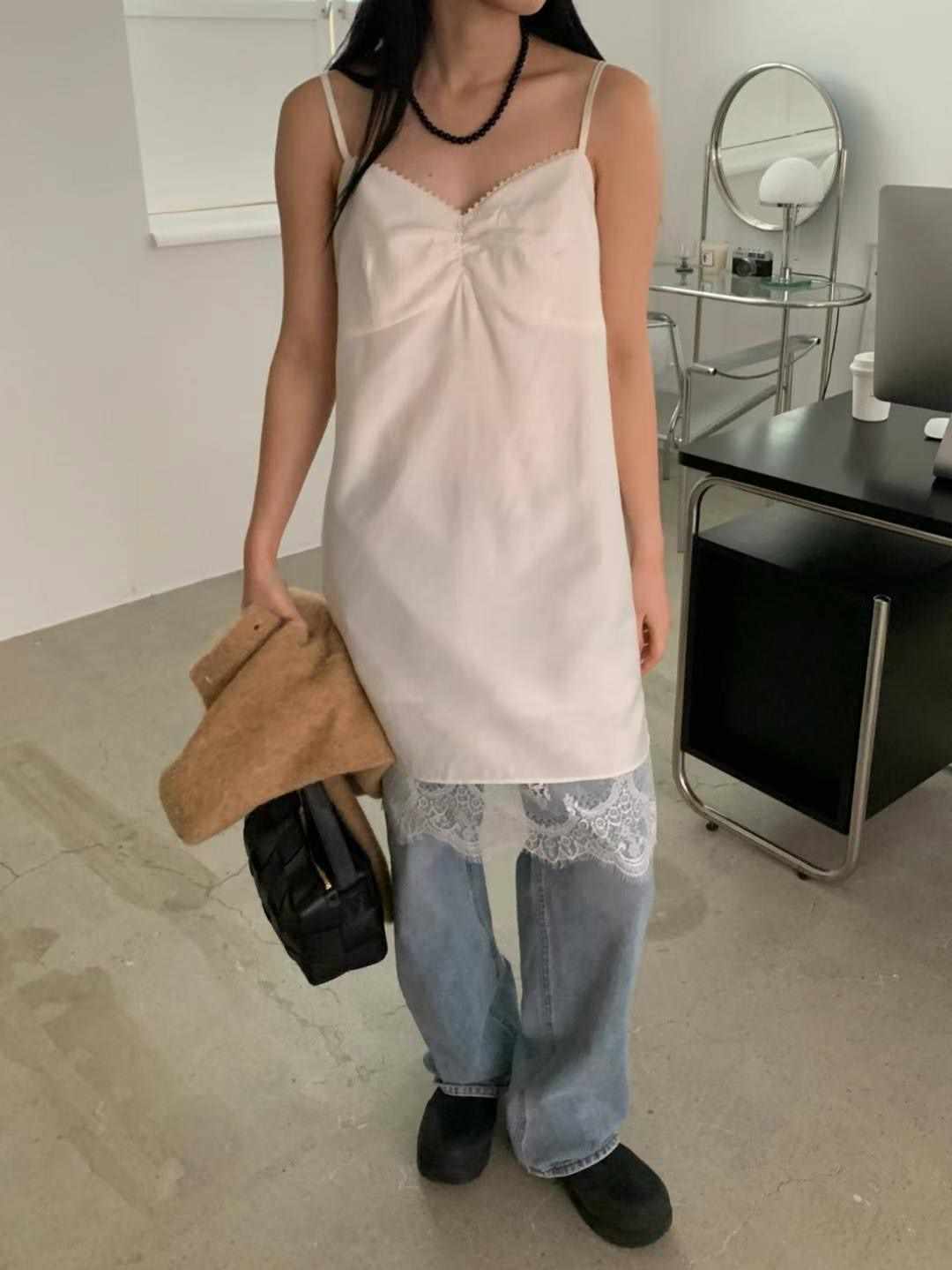 M.STORY韓國直郵女裝新款推薦時尚職業真品熱賣25春夏連衣裙M.STORY連衣裙