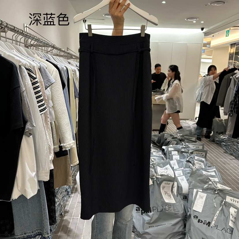 VIVE韓國㊣直郵東大門代購女裝新款25春夏熱賣人氣職業長裙VIVE長裙