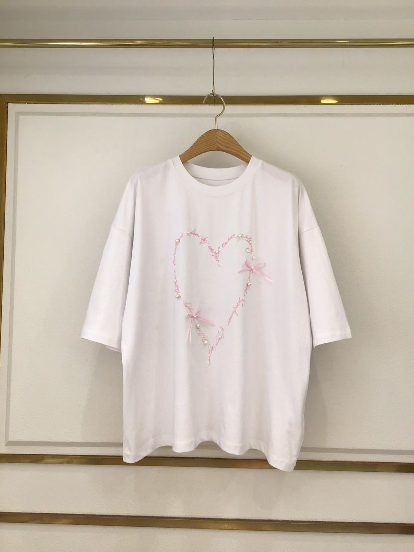 LAUNDRY韓國直郵㊣東大門實拍女裝新品時尚休閑25春夏職業T恤LAUNDRYT恤