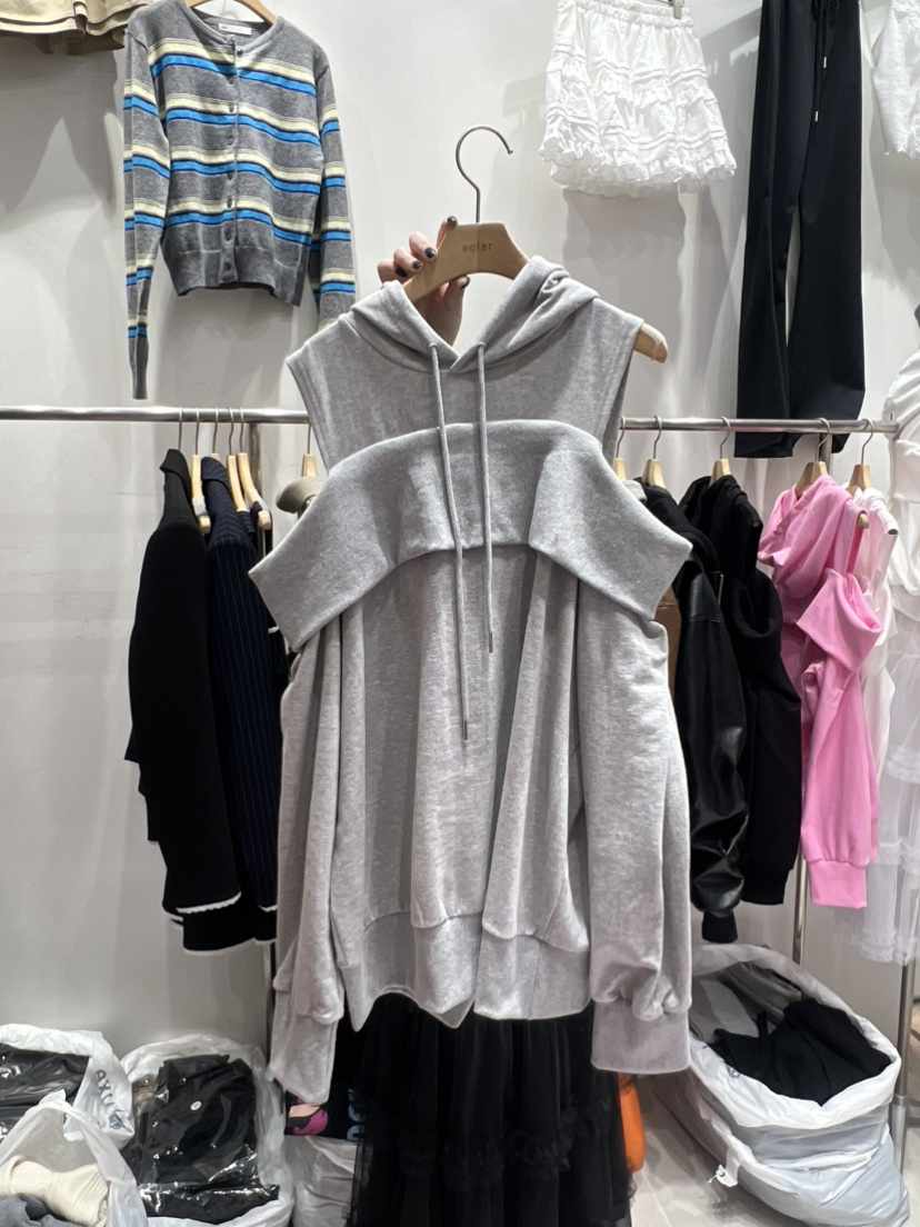SOLAR韓國㊣直郵東大門代購女裝新品休閑熱賣推薦人氣時尚衛衣SOLAR衛衣