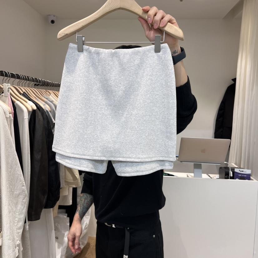 JINSIM韓國㊣直郵東大門代購女裝新品25春夏熱賣人氣裙褲羅紋JINSIM裙褲