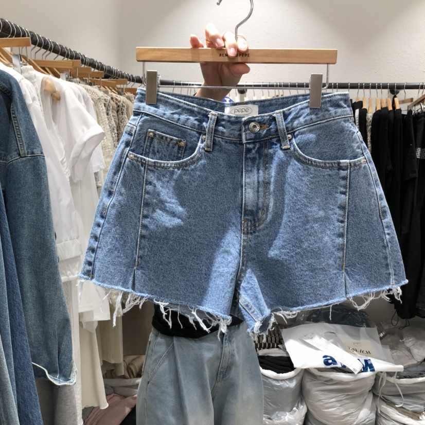 ALMOND PEPE直郵韓國代購㊣女裝新品時尚推薦熱賣休閑短褲ALMOND PEPE短褲