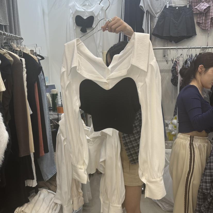 BILLION-L東大門實拍女裝新品25春夏推薦職業真品襯衫蕾絲衫BILLION-L襯衫/蕾絲衫