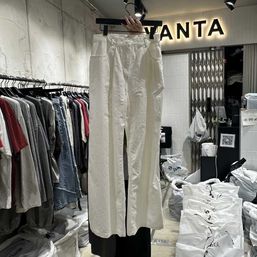 VANTA東大門實拍女士新品真品人氣25春夏推薦時尚職業休閑褲VANTA休閑褲