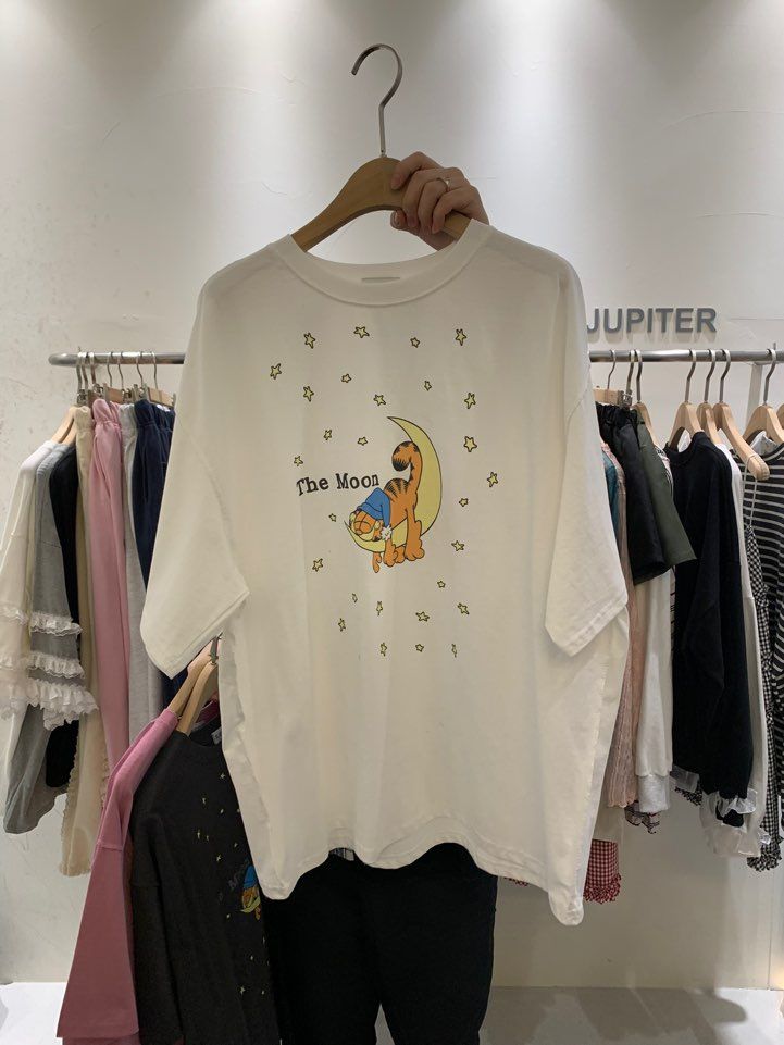 JUPITER東大門代購女士新品熱賣時尚25春夏人氣休閑真品T恤JUPITERT恤