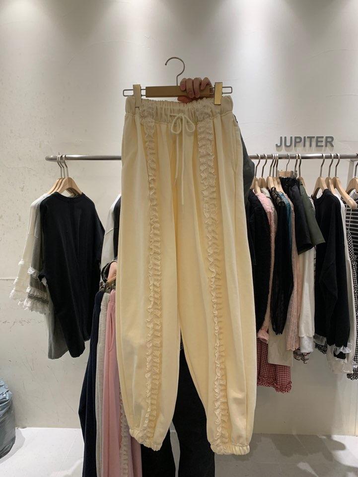 JUPITER東大門代購女裝新品推薦時尚25春夏熱賣真品人氣休閑褲JUPITER休閑褲
