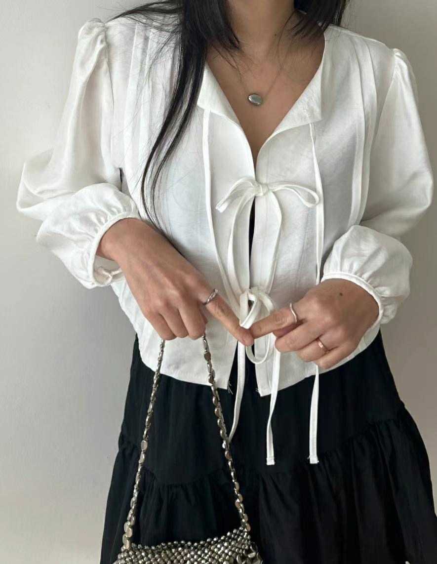 HONESTY-허니스티-T東大門實拍女裝新品職業時尚襯衫蕾絲衫HONESTY襯衫/蕾絲衫