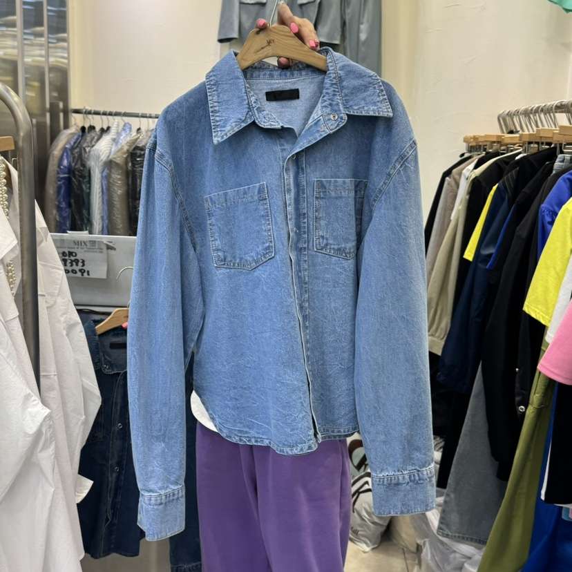 MIX韓國㊣直郵東大門代購女裝新款熱賣推薦人氣時尚襯衫蕾絲衫MIX襯衫/蕾絲衫