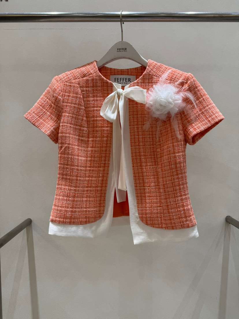 FEFFER韓國㊣直郵東大門代購女裝新品25春夏職業熱賣時尚夾克FEFFER夾克