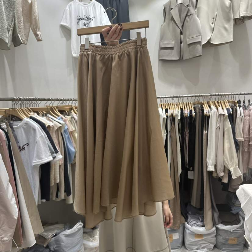 G.I-L直郵韓國代購㊣女裝新品休閑人氣熱賣時尚職業長裙天絲G.I-L長裙