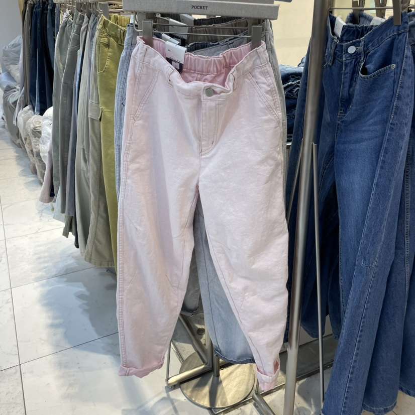 POCKET-Q東大門代購女裝新品25春夏真品職業推薦人氣休閑褲POCKET-Q休閑褲