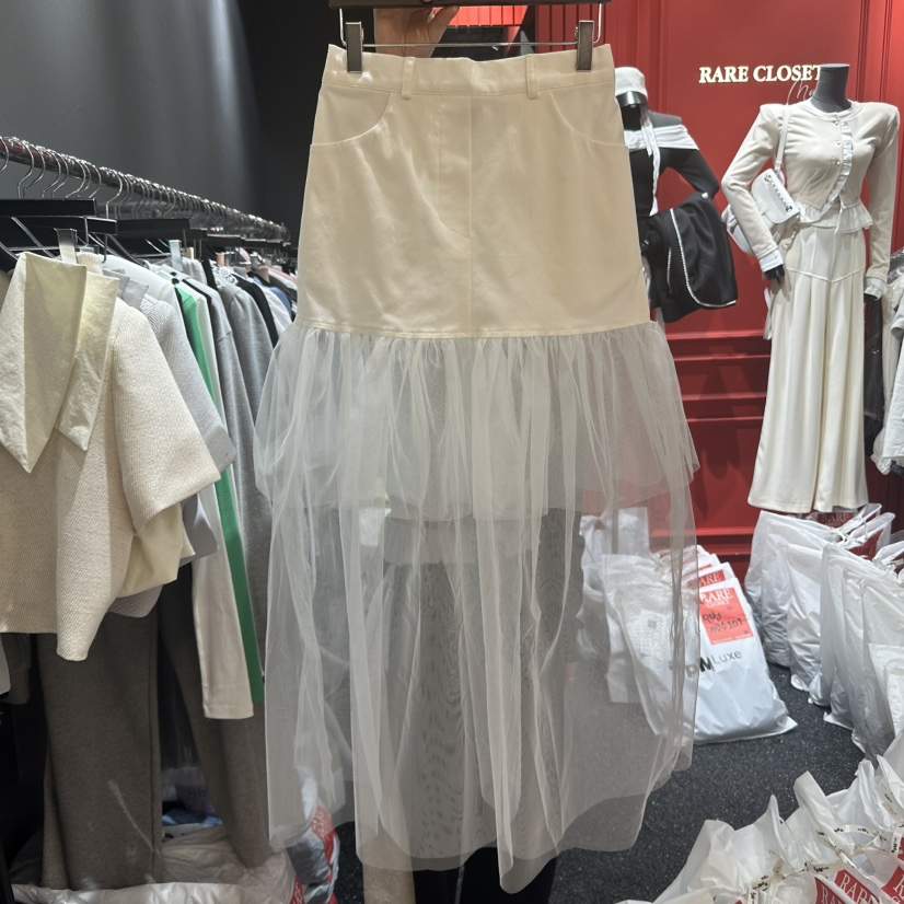 RARE CLOSET東大門直郵女士新款時尚職業25春夏休閑真品長裙RARE CLOSET長裙