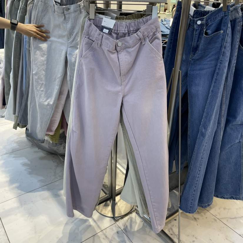 POCKET-Q韓國代購女士新品人氣真品推薦25春夏時尚職業休閑褲POCKET-Q休閑褲