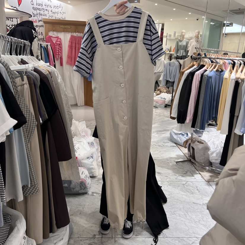 URBANE cloth韓國直郵女士新品推薦人氣熱賣休閑時尚背帶褲URBANE cloth背帶褲