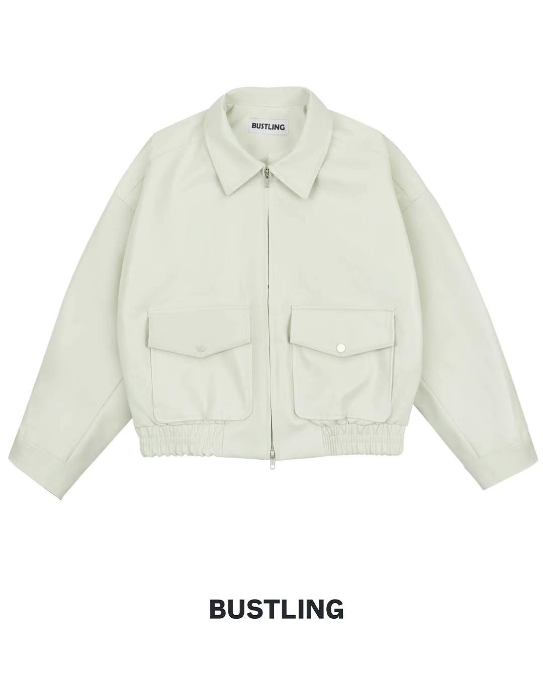 BUSTLING東大門代購女裝新品推薦熱賣職業25春夏真品時尚夾克BUSTLING夾克