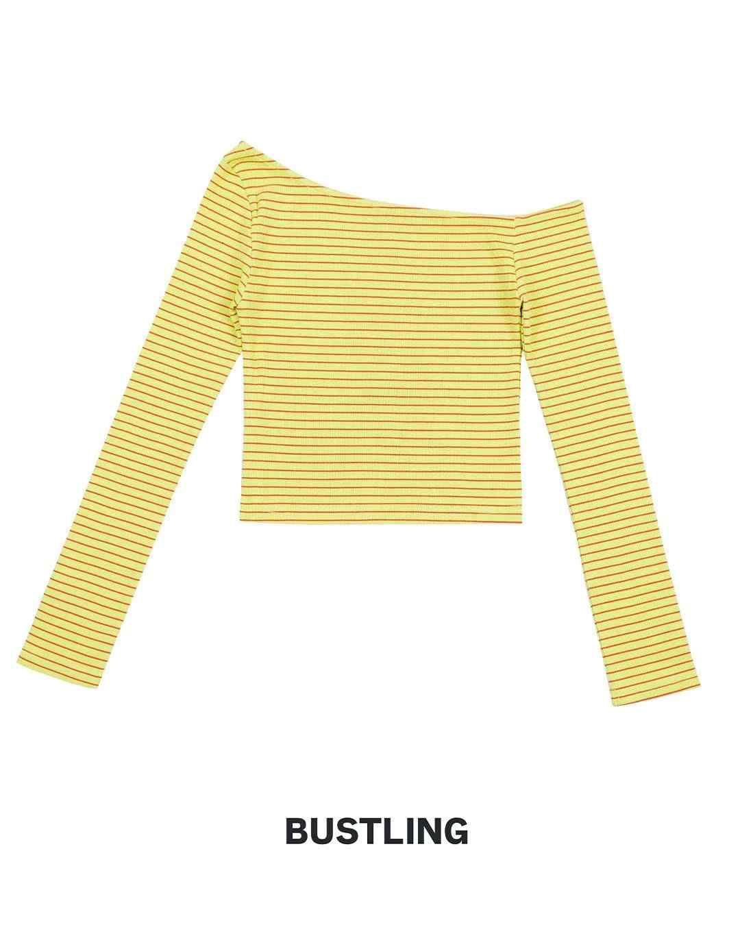 BUSTLING韓國代購女士新品推薦職業真品人氣時尚熱賣長袖T恤BUSTLING長袖T恤