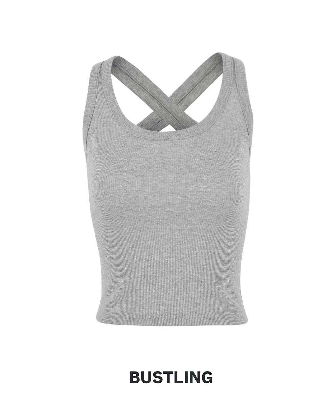 BUSTLING東大門代購女裝新款休閑25春夏人氣時尚熱賣吊帶背心BUSTLING吊帶/背心