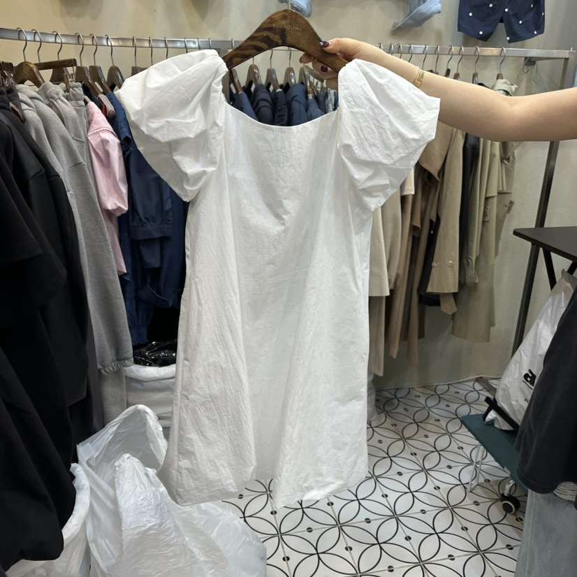 BAMBOLINA韓國代購女士新款推薦休閑25春夏真品人氣職業連衣裙BAMBOLINA連衣裙