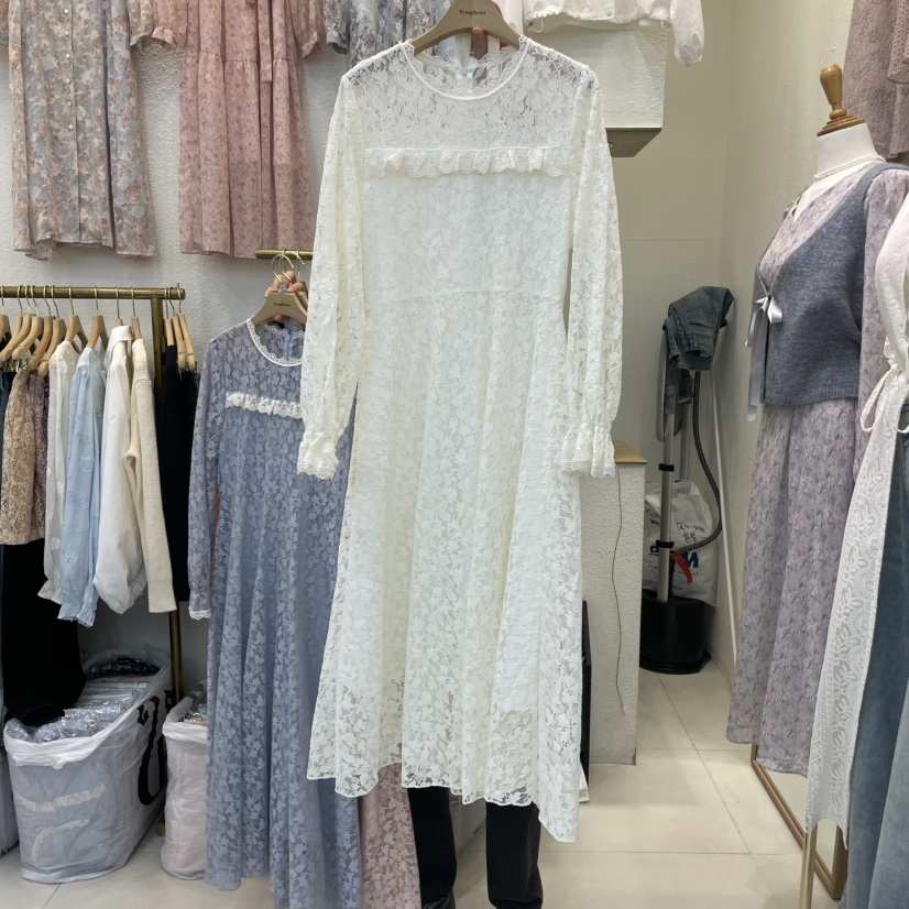 SYMPHONY東大門實拍女士新品熱賣休閑推薦時尚連衣裙含腰帶SYMPHONY連衣裙