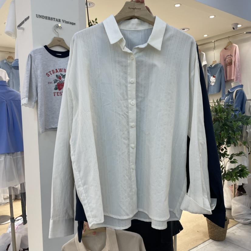SYMPHONY東大門實拍女裝新品職業熱賣人氣25春夏襯衫蕾絲衫SYMPHONY襯衫/蕾絲衫