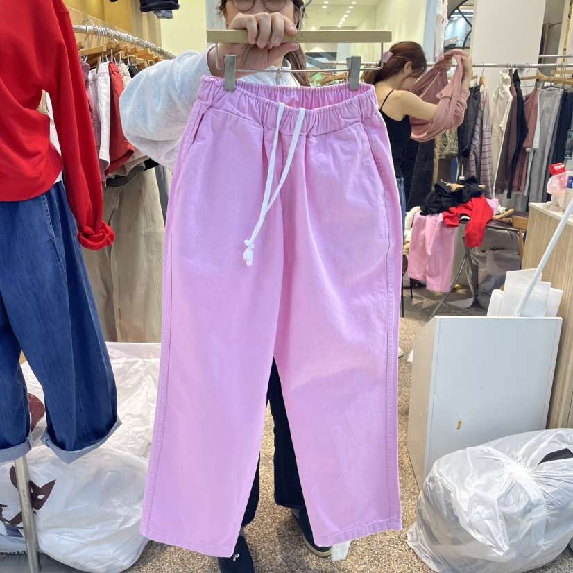 OTGEULY東大門代購女裝新品職業25春夏熱賣休閑推薦人氣休閑褲OTGEULY/衣架牌休閑褲