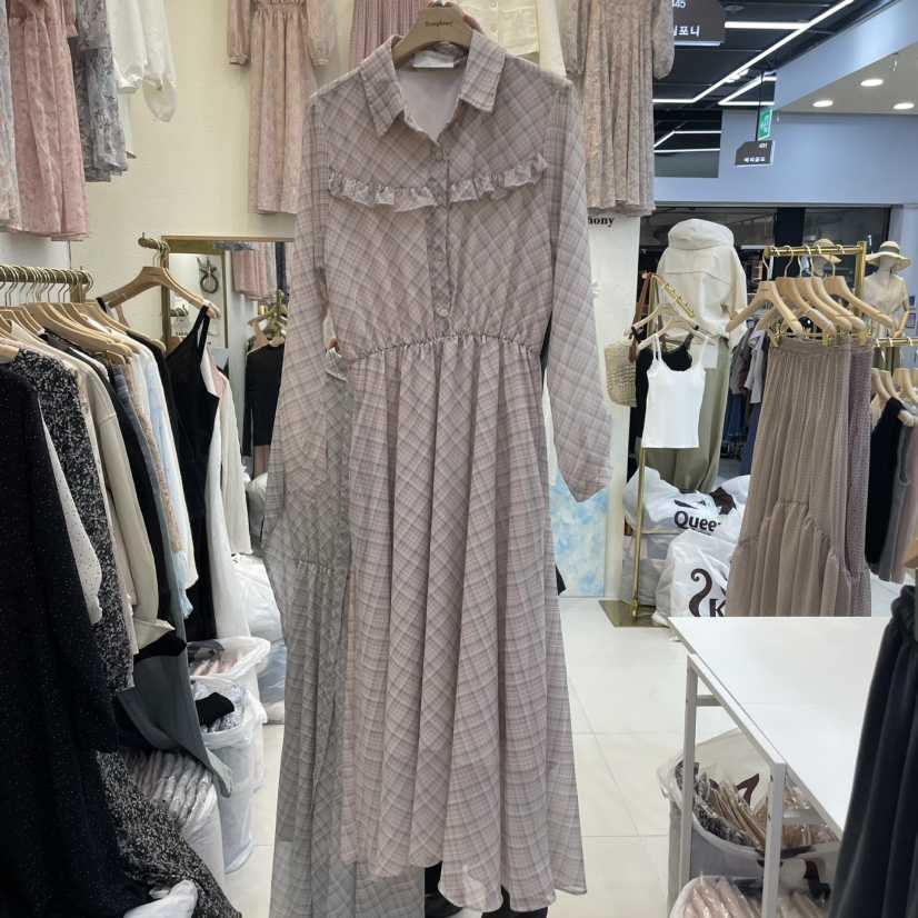 SYMPHONY東大門代購女士新品時尚熱賣推薦真品連衣裙含腰帶SYMPHONY連衣裙