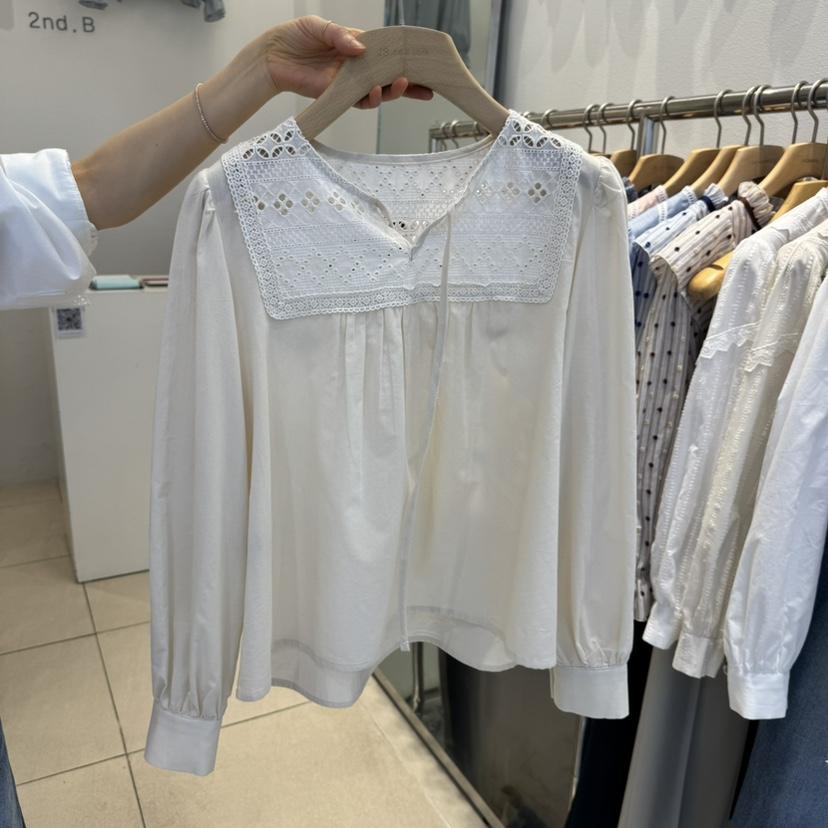 2nd B-S東大門代購女裝新品時尚熱賣職業25春夏襯衫蕾絲衫2nd B-S襯衫/蕾絲衫